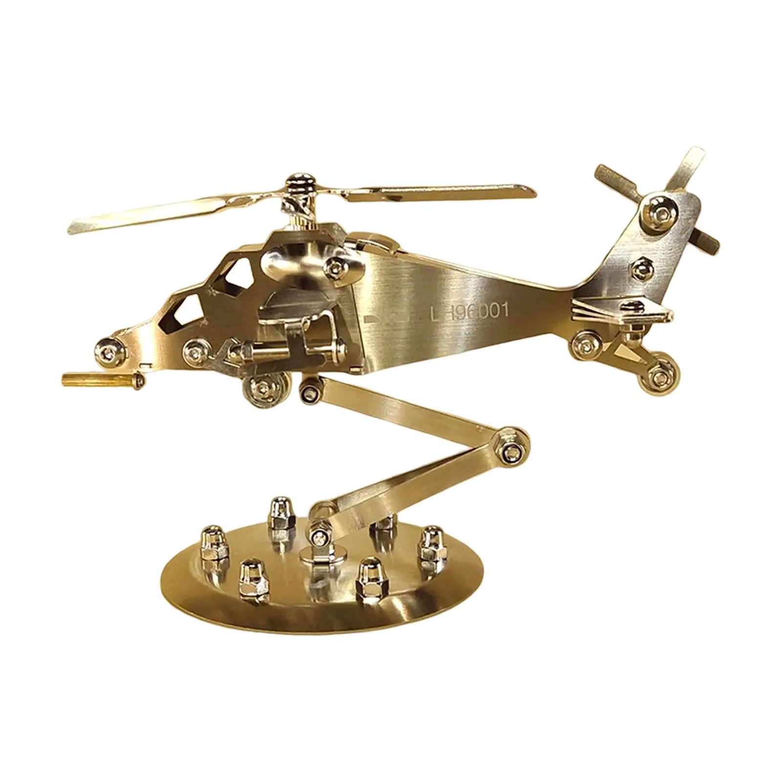Simulation Aircraft Fighter Model with Stand Rotatable Souvenir Gifts Plane Ornaments Diecast Helicopter for Office Bookshelf
