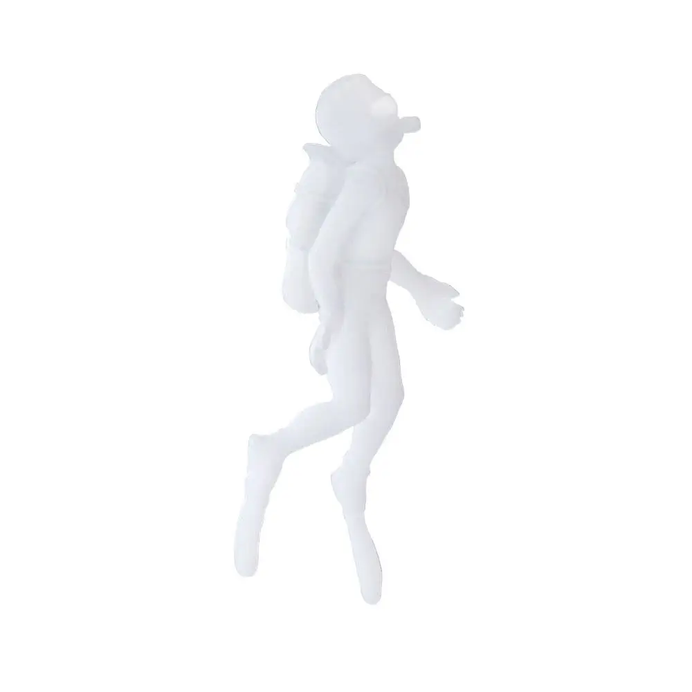 

Decorative Diver Action Figures Model 3D Unpainted Micro Landscape Diver Model White Plastic Diver Figurine Toys Home
