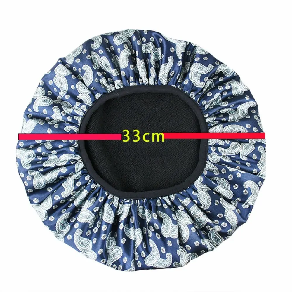 New Triple Layer Waterproof EVA Exterior Sleeping Hat Bath Showering Accessories Hair Beanie Bonnet Bath Hair Caps Shower Cap