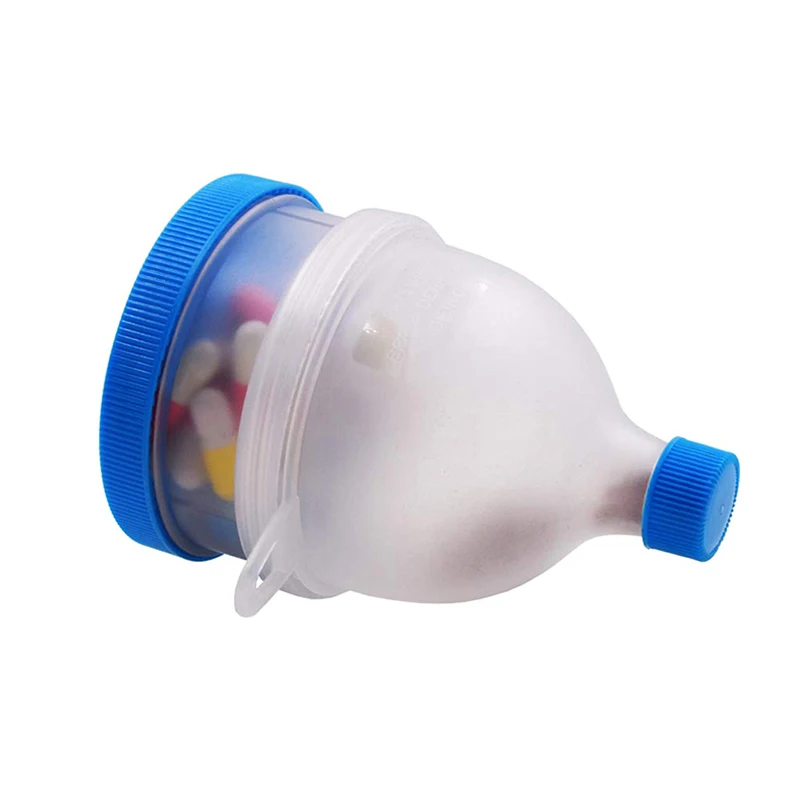 

2 Layers Protein Powder Funnel Portable Fill Funnel Gym Partner for Water Bottle and Protein Shaker Bottle BPA Free