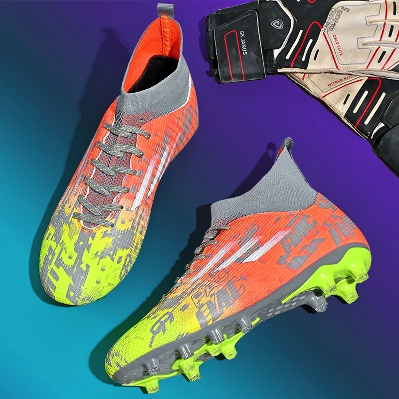 Advanced Football Boots Ergonomic Design Football Shoes Durable Casual Wholesale Comfortable Fit Five Person Sports Shoes 2024