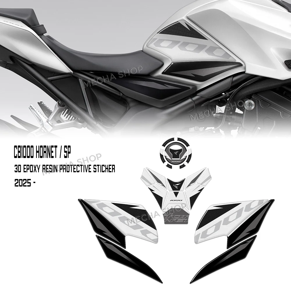 

For Hornet 1000 CB1000 SP 2025- Motorcycle Tank Pad Protector 3D Sticker Decal Accessories Protection Kit