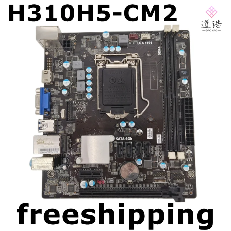 

For H310H5-CM2 V1.0 Motherboard 15-MN1-011090 LGA 1151 DDR4 Mainboard 100% Tested Fully Work