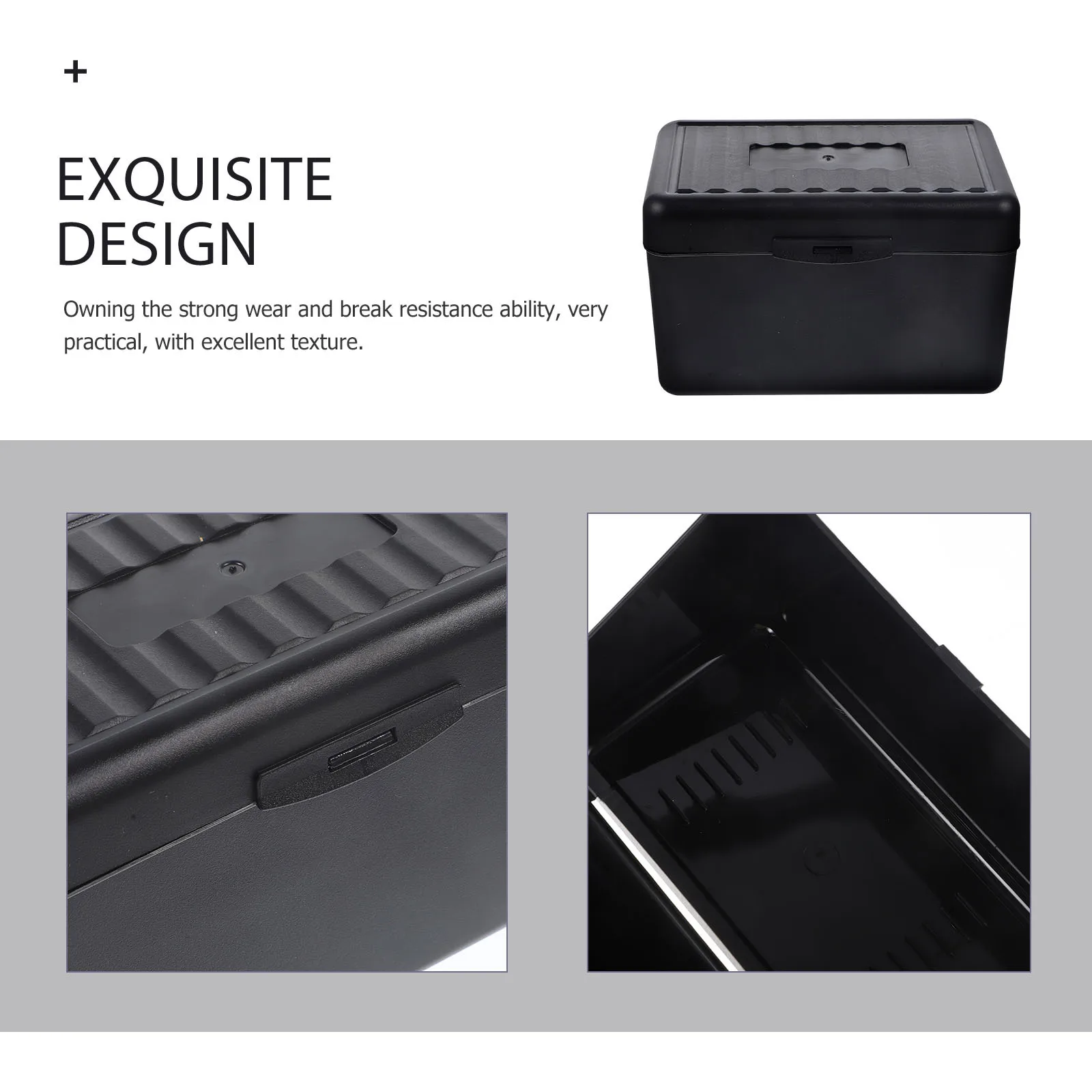 Memo Note Holder Multi-Use Desktop Organizer Notepad Case Storage Box Paper Clip Holder Office Stationery Organizer