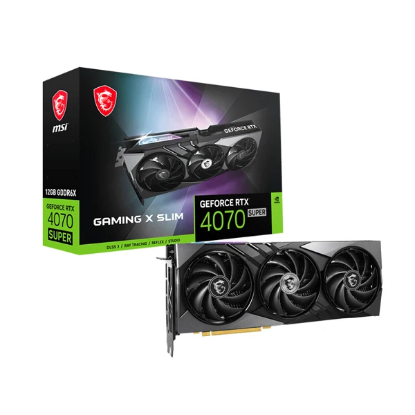 MSI G Force RTX 4070 SUPER Gaming X Slim D6X 12GB Tribe Roster 3