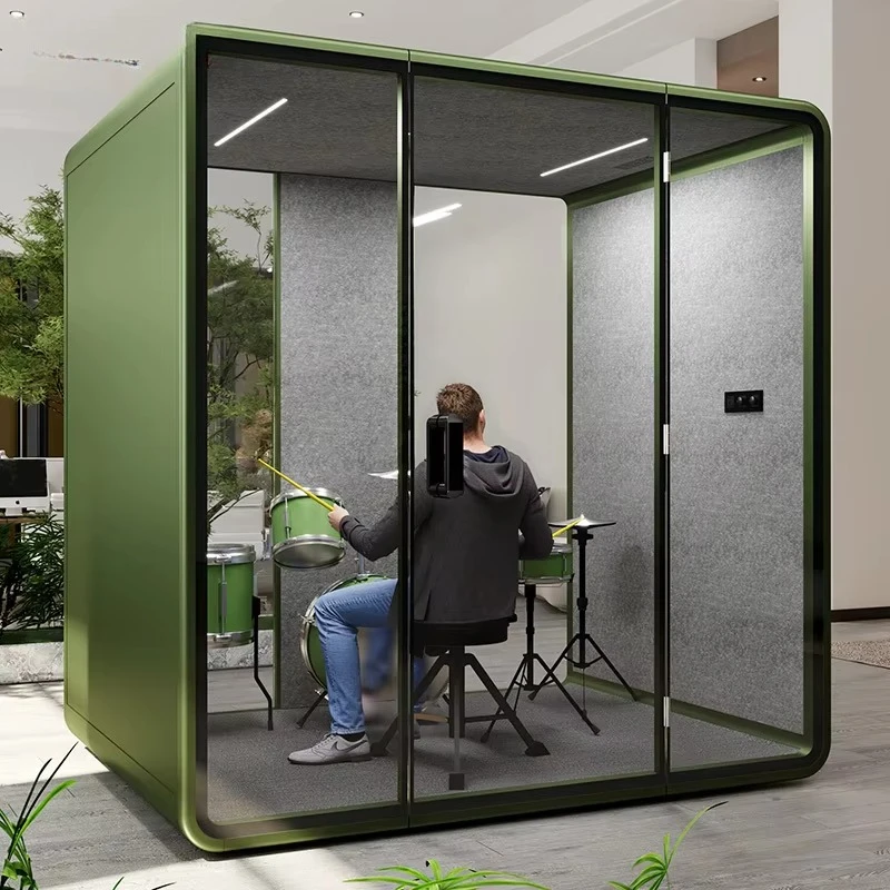 Noise Blocking Soundproof Booth Multi-Layer Soundproof Board Acoustic Cabin Customized Noise Reduction Level For Warehouse