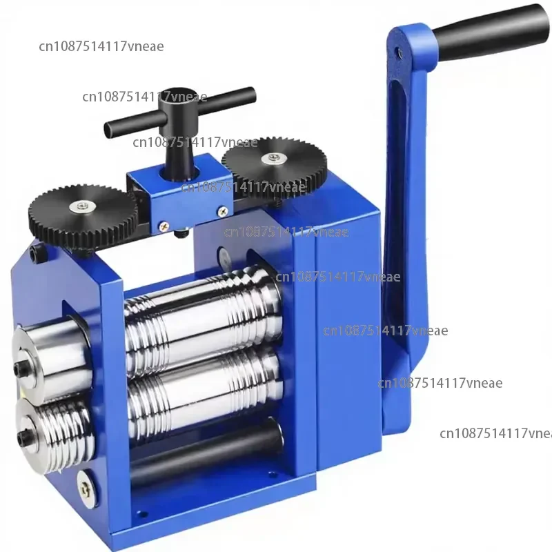 Gold Jewelry Sheet Press Machine Gear Core Bracelet Rolling Mill Tools Mini Hand Operated  Jewelry Equipment