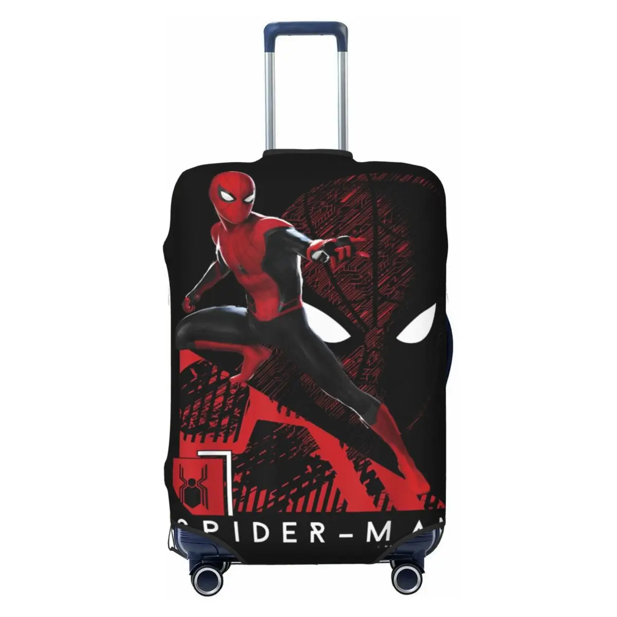 Spider-Man Superhero Comic Luggage Covers For Suitcases Spiderman Travel Suitcase Cover Protector Fit 18-32 Inch Luggage