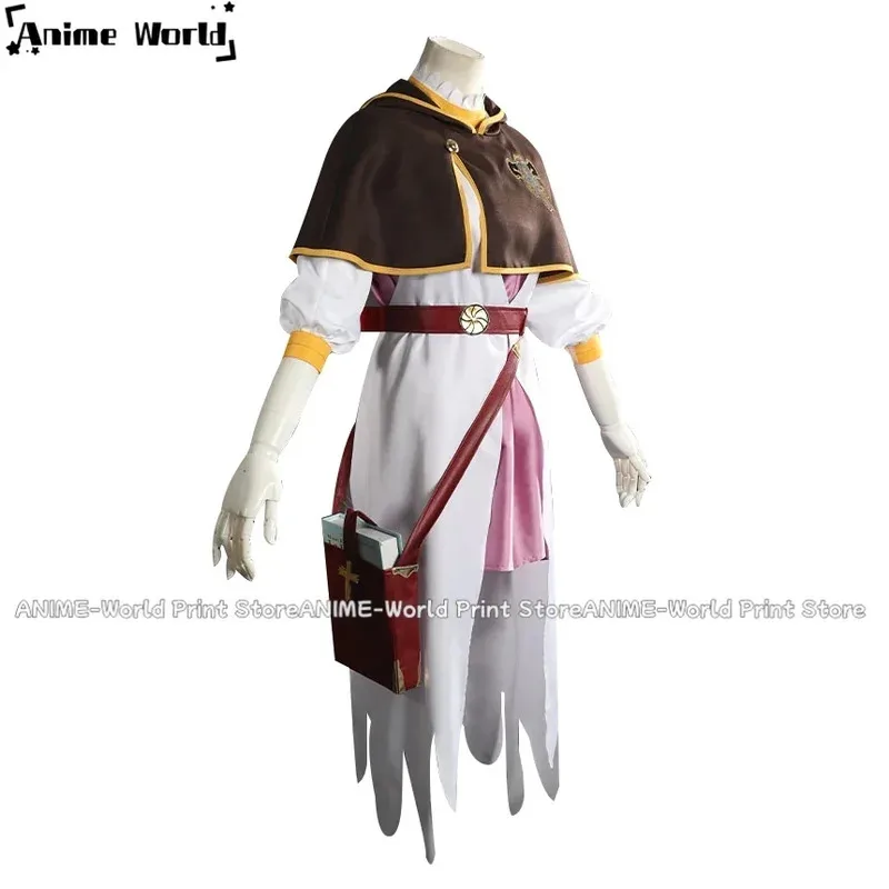 

《Нестандартный размер》Аниме Ноэль Сильва Костюмы для косплея Униформа Полный комплект аксессуаров Парик Одежда на Хэллоуин Настроить костюм5;c,6's.2;b'8,