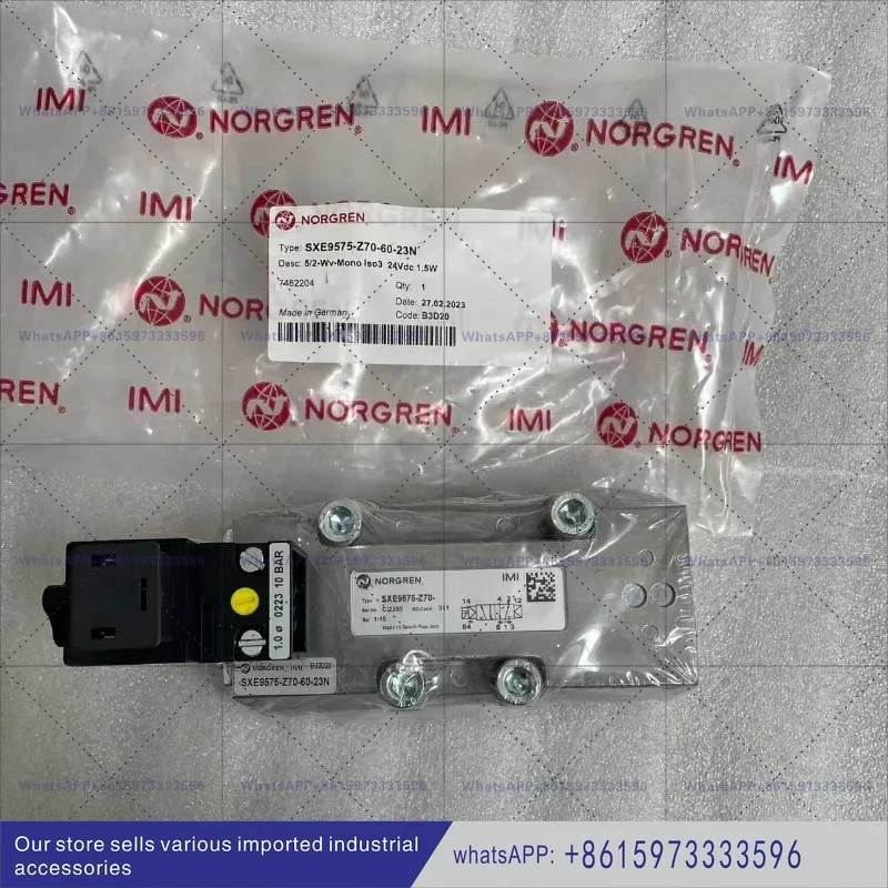 SXE9575-Z70, pilot operated solenoid valve