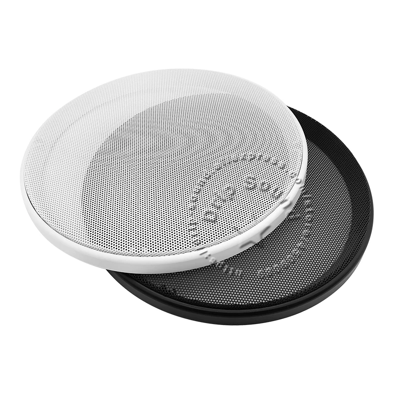 Para altavoz de Audio de coche grueso de 10 pulgadas y 267mm, cubierta de red de conversión, protección de rejilla de malla metálica circular decorativa