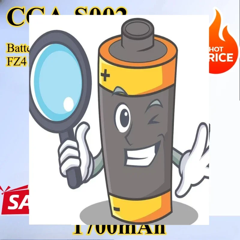 

1700mAh CGA-S002 CGA-S002E DMW-BM7 CGA S002 CGADMW BM7 S002E DMW Battery For Panasonic DMC FZ2 FZ3 FZ4 FZ20 FZ1 FZ5 FZ15 FZ10