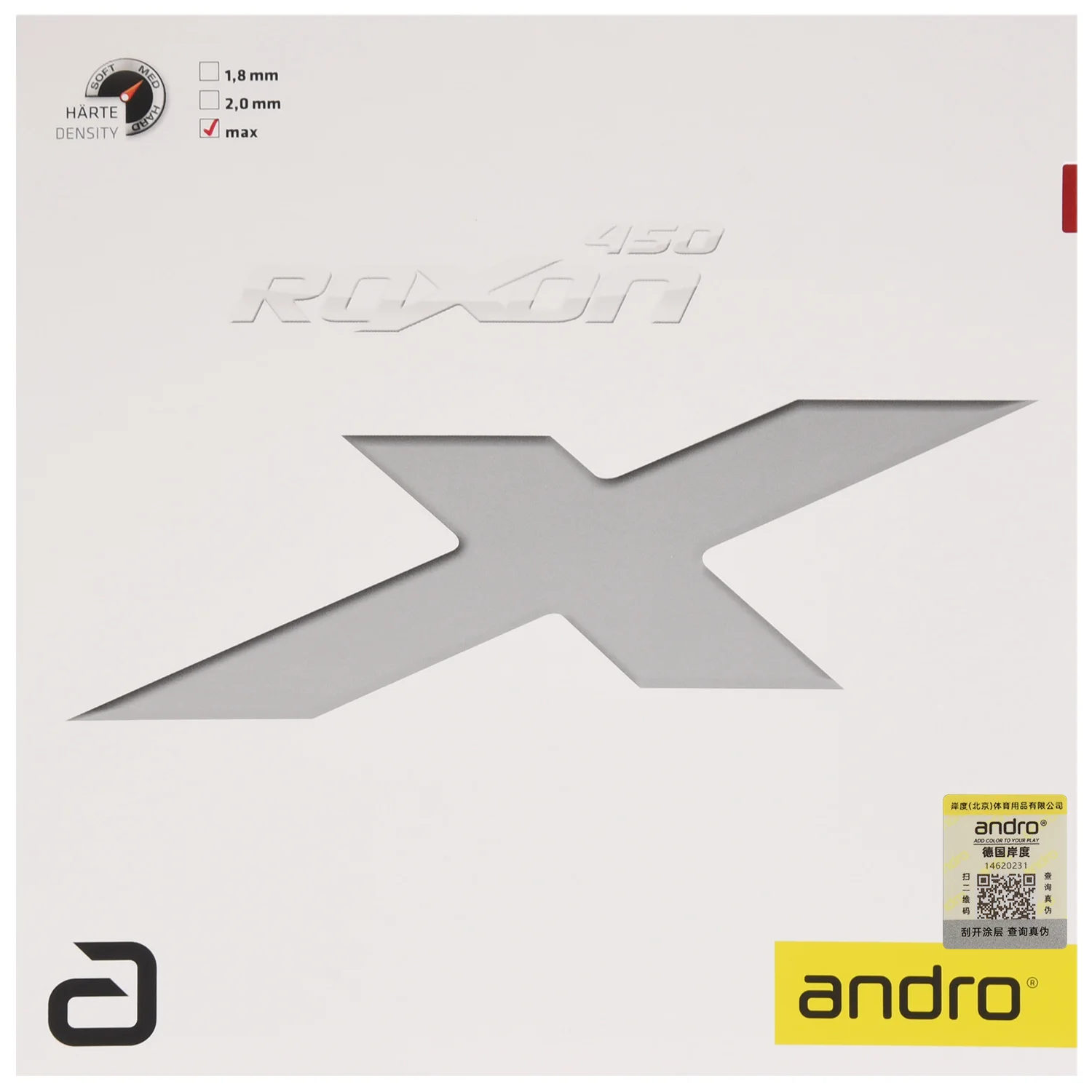 

Накладка для настольного тенниса Andro ROXON 450 500