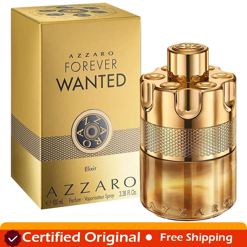 Azzaro Forever Wanted Elixir, Colonia para Hombre con Notas de Frambuesa, Cardamomo y Cuero