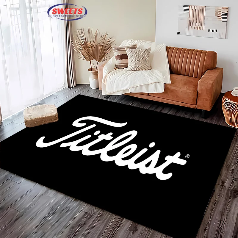 Golf Theme T-T1tleist Carpet, Living Room and Bedroom Household Items,Children's Room Sofa Mat,Doormat Floor  Anti-slip Rug,Gift