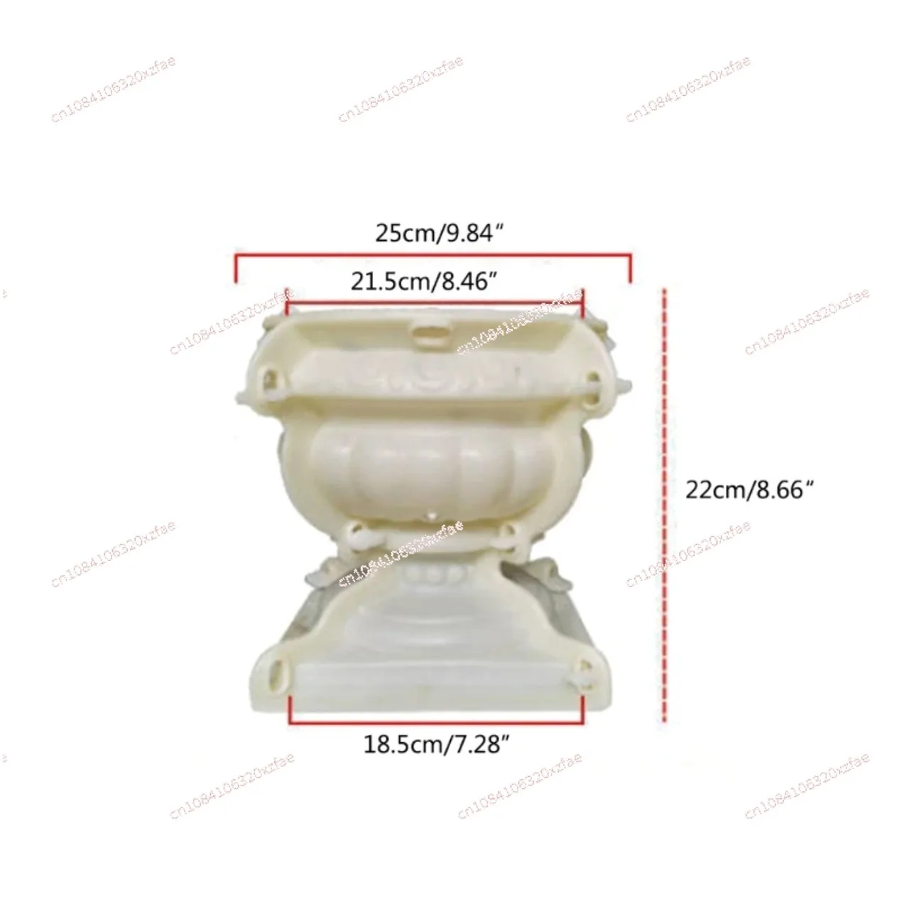 

Making Vase Resin Soap Storage Box Moulds Crafts European Flower Pot Mold Plastic Cement Concrete Mould Bonsai Planter