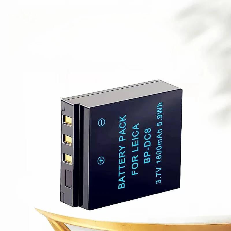 3.7V 1600mAh Li-ion Replacement Camera Battery BP-DC8