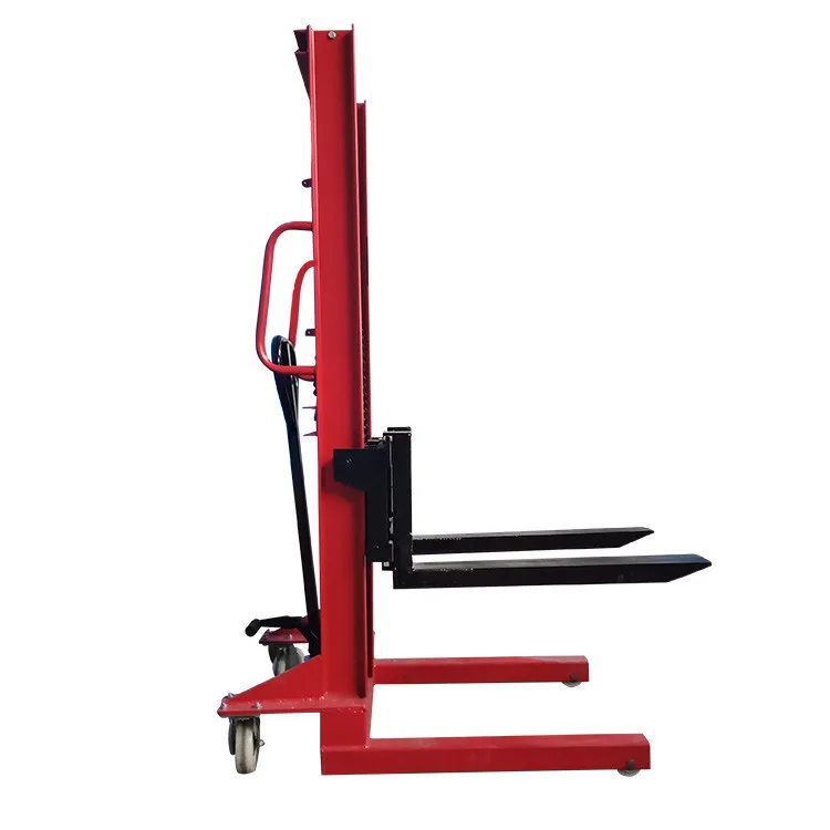 1 Ton 2ton Manual Forklift 500kg 3 Ton Hydraulic Pallet Lifter Hand Forklift Truck Manual Stacker for Sale