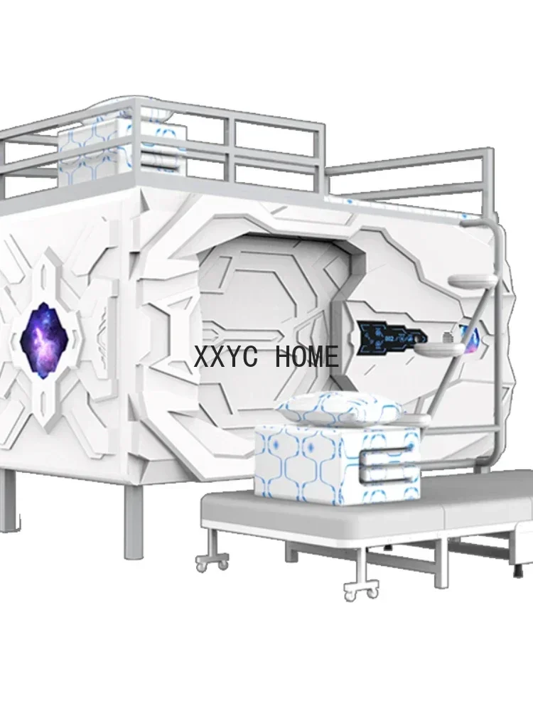 Capsule Bed Family  Youth Sleep Cabin Space  Upper and Lower  Space