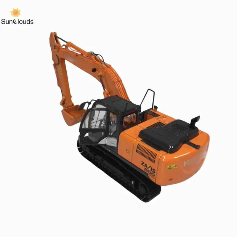 For  Hitachi alloy 1:50 Scale Model ZAXIS200-5 Mini Excavator Die Cast Model Toy Car & Collection Gift & Display & Souvenir