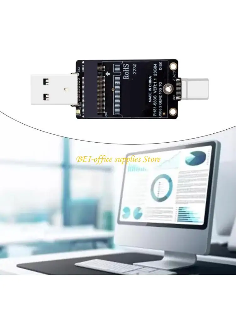 

A9LC M.2 NVME SSD -адаптер M.2 TO USB А.