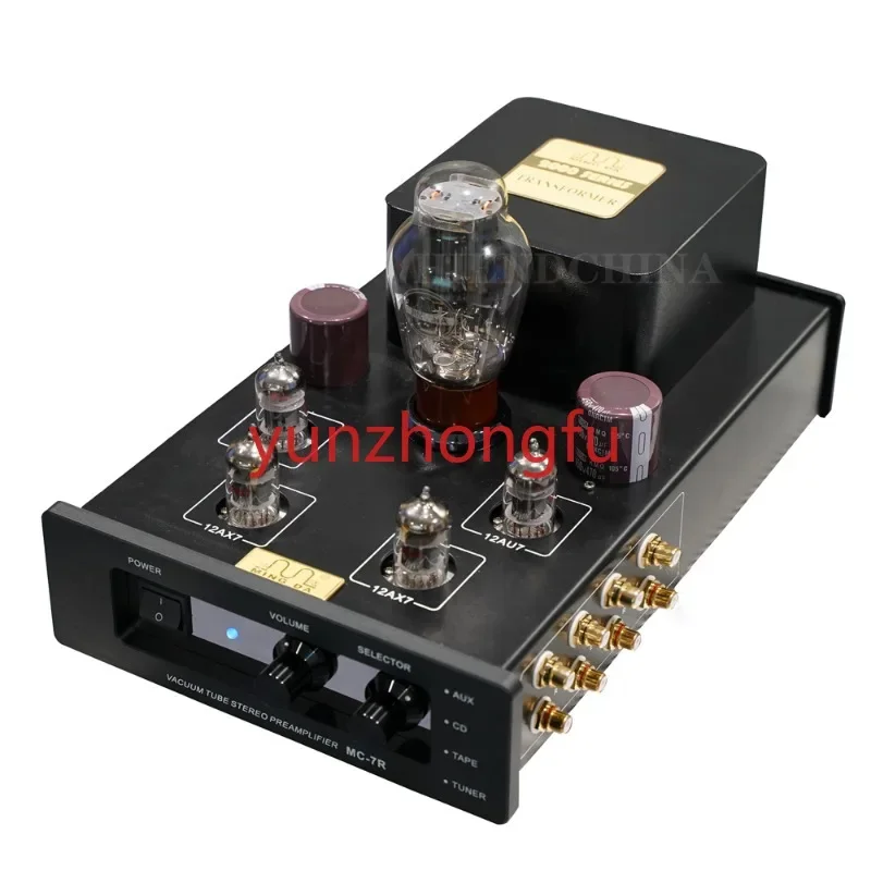 

W-007 MEIXING MINGDA MC-7R the Latest Version Psvane 247B Tube Pre-amplifier Preamp Pre amplifier AC110/220V