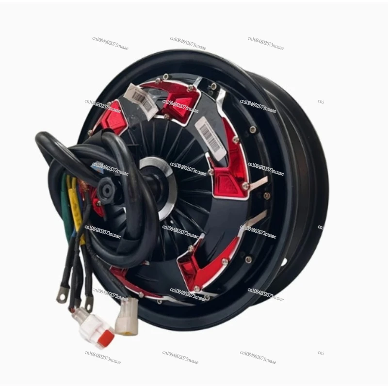 

10-дюймовый энергосберегающий двигатель 60 В 72 В 96 В высокой мощности 3000 Вт 5000 Вт колесный двигатель