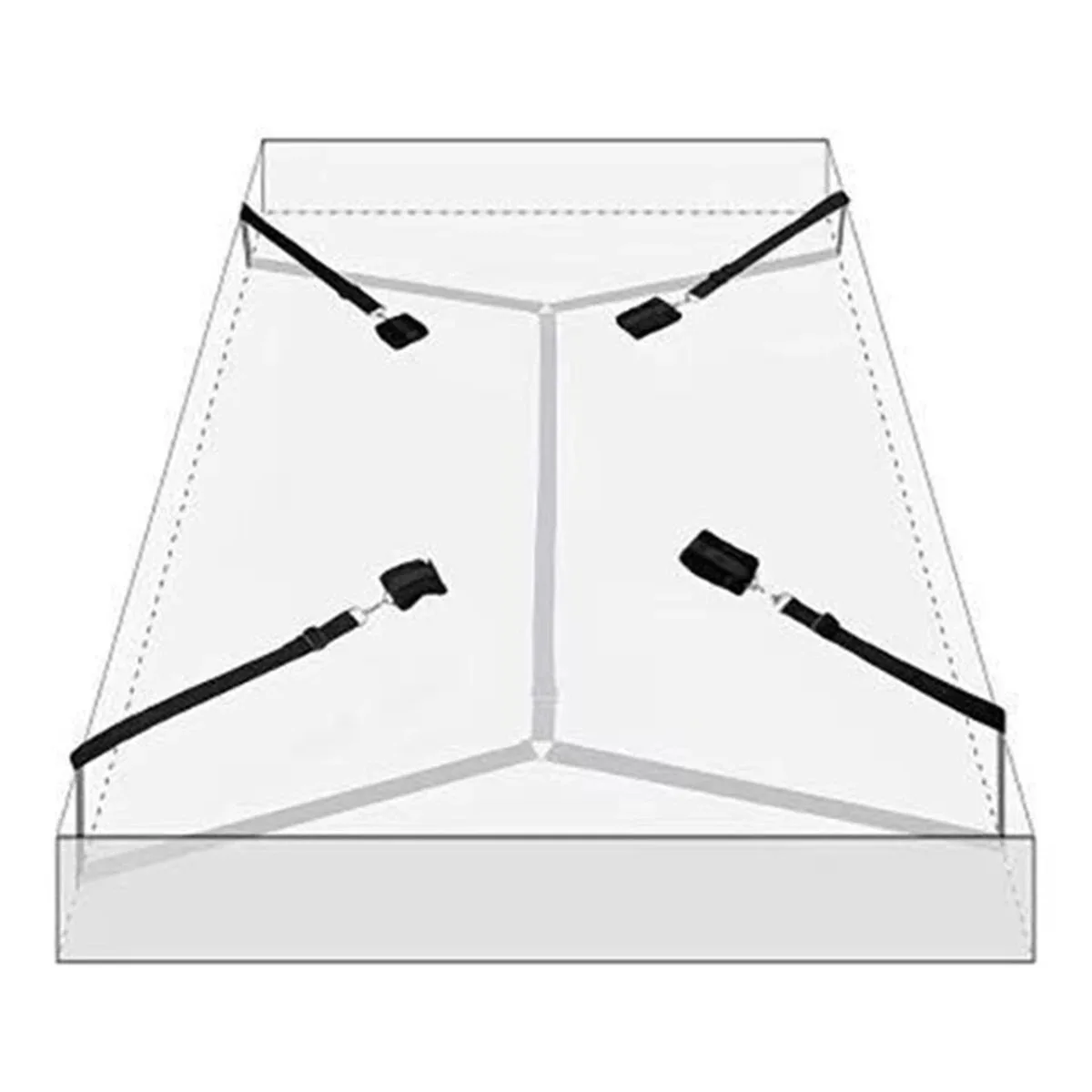 الكبار السرير لعبة الجنس BDSM تكبيل ضبط النفس مفتوحة الساق الكاحل الأصفاد عبودية التروس مثير الكبار الإناث القيود لعبة الجنس SM الرقيق اللعب