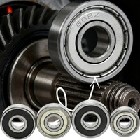 608 ZZ 608RS Ball Bearings 608ZZ Metal Double Shielded Miniature Deep Groove Skateboard Ball Bearings 8mm X 22mm X 7mm