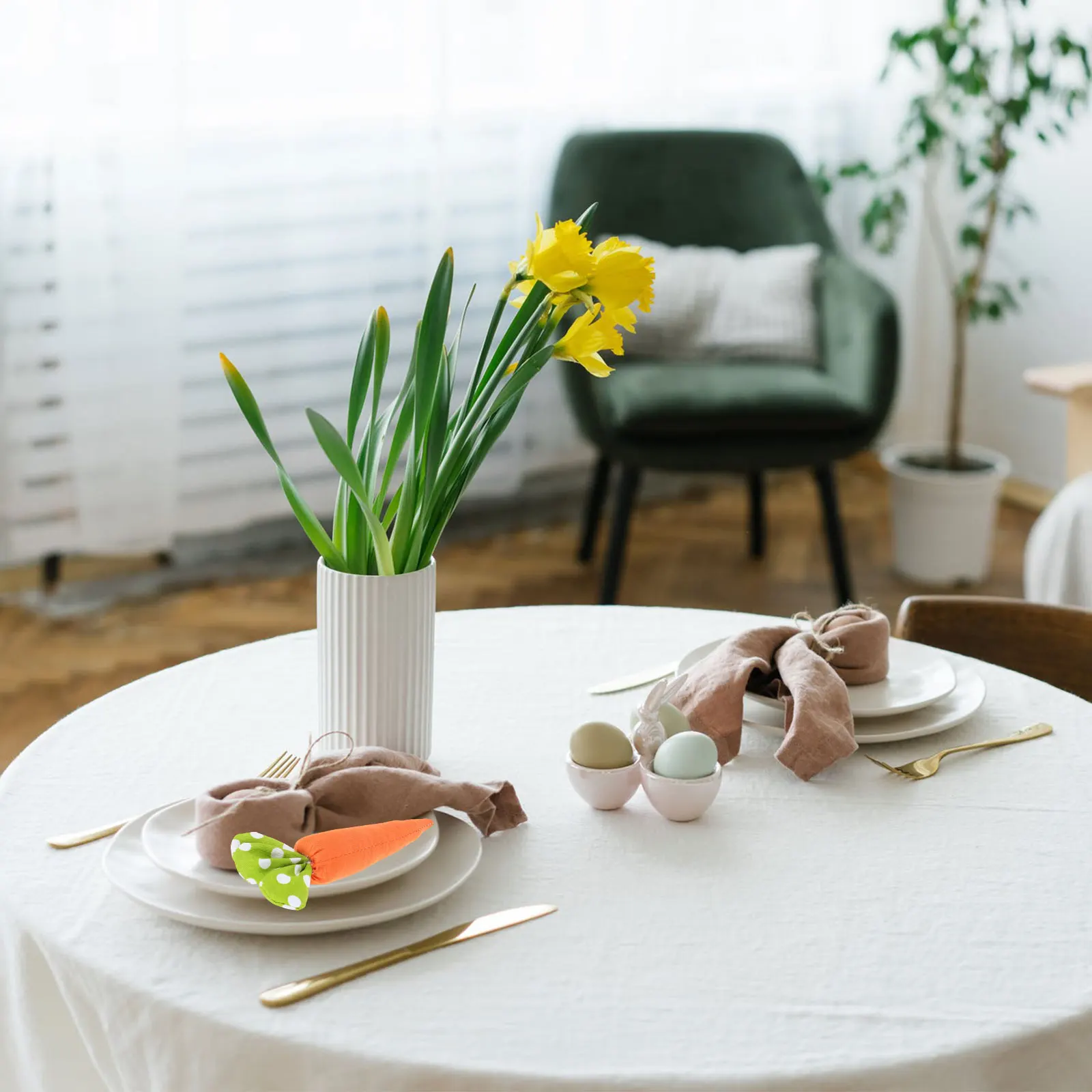 

Craft Lifelike Fake Cloth Stuffed Home Decors Easter Tray Party Decorations Simulation Vegetable