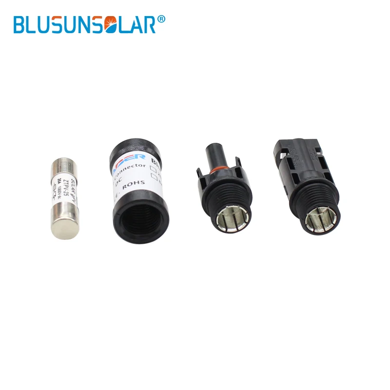 Solar Connector In-line Fuse 1000V DC Male To Female PV Solar Fuse Holder Protection 2/3/5/10/12/15/20A /30A/32A