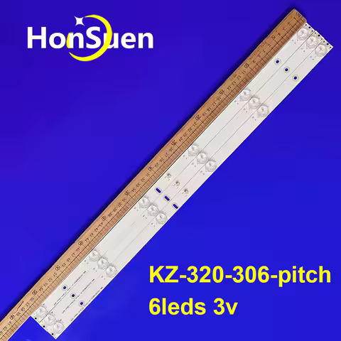 LED Backlight Strip for Hisense 32d33 STV-LC32ST880WL LHD32D33TUK KZ-320-306-pitch MBL-32035D306KZA-V1-115MM 6S1P
