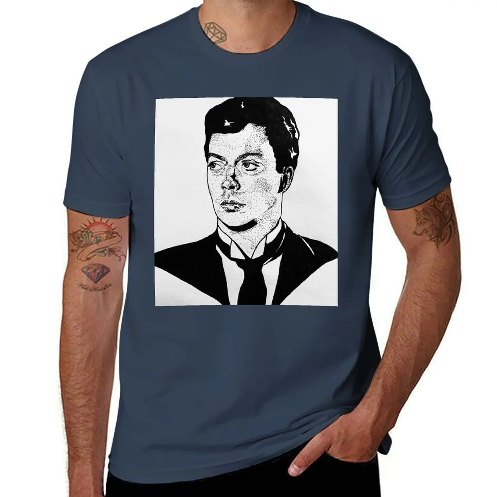 

Tim Curry Clue Portrait. T-Shirt cotton t shirts man 100% funny t shirts man t shirts for man cotton soft T-Shirt