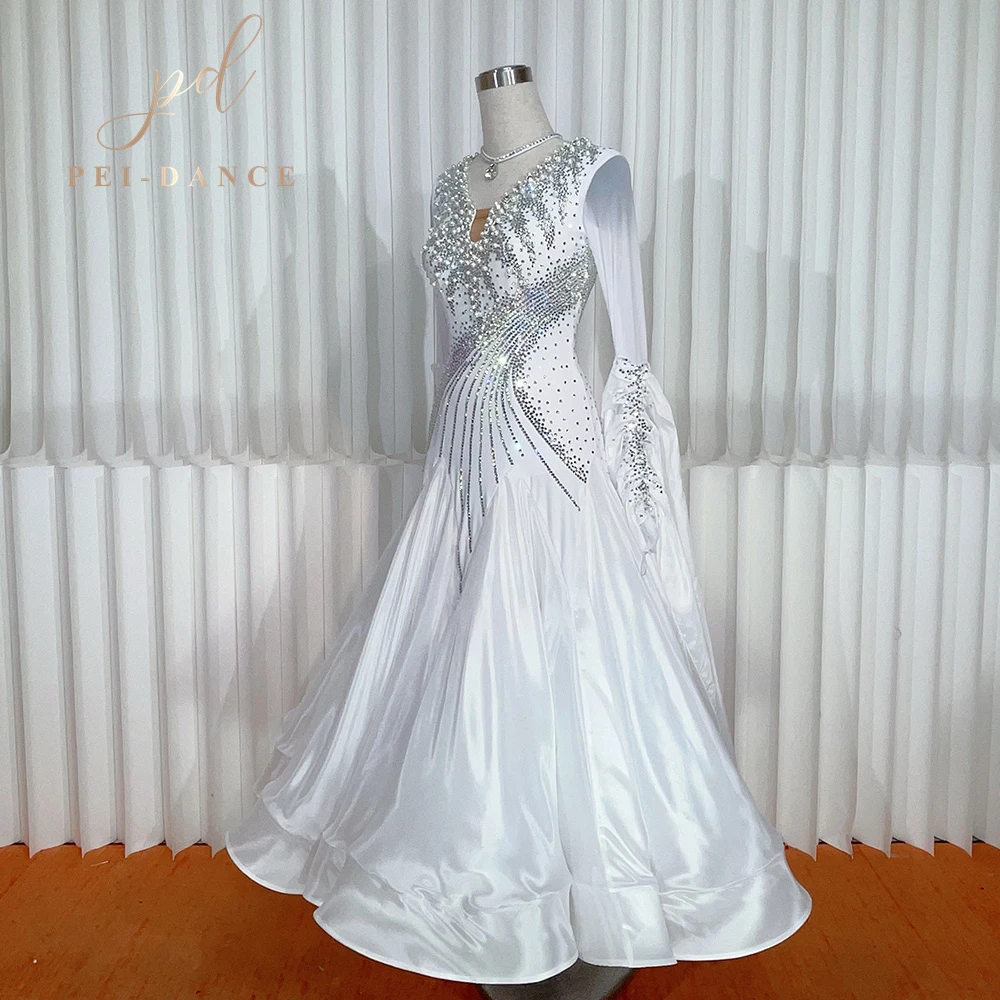 PEIDANCE New Style International Standard Smooth Ballroom Dance Waltz Tango Fox Trot Competetion Dress 1231