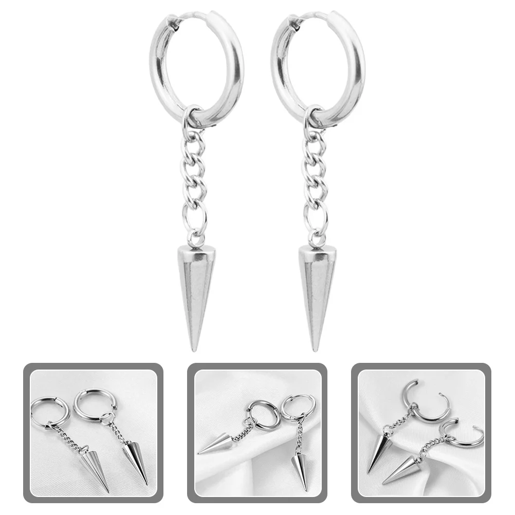 

1Pair Durable Skinfriendly Dangle Earrings Hoops Earrings Women Fashion Jewelry Party Dance Cosplay Fashion Jewelry