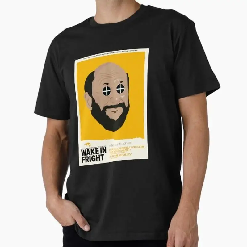 Donald Pleasence Wake in Fright by Ted Kotcheff T Shirt Made USA AUS M 2XL