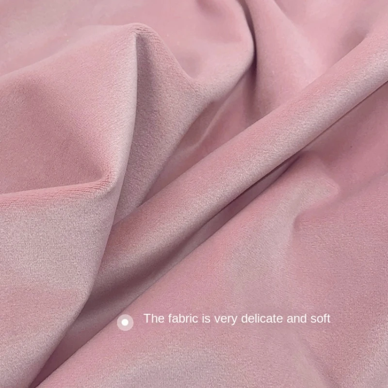 Plush Fabric Four Sides Elasticity Soft for Sewing Doll Clothing Creative Designer Handmade Diy Material Cloth Wholesale