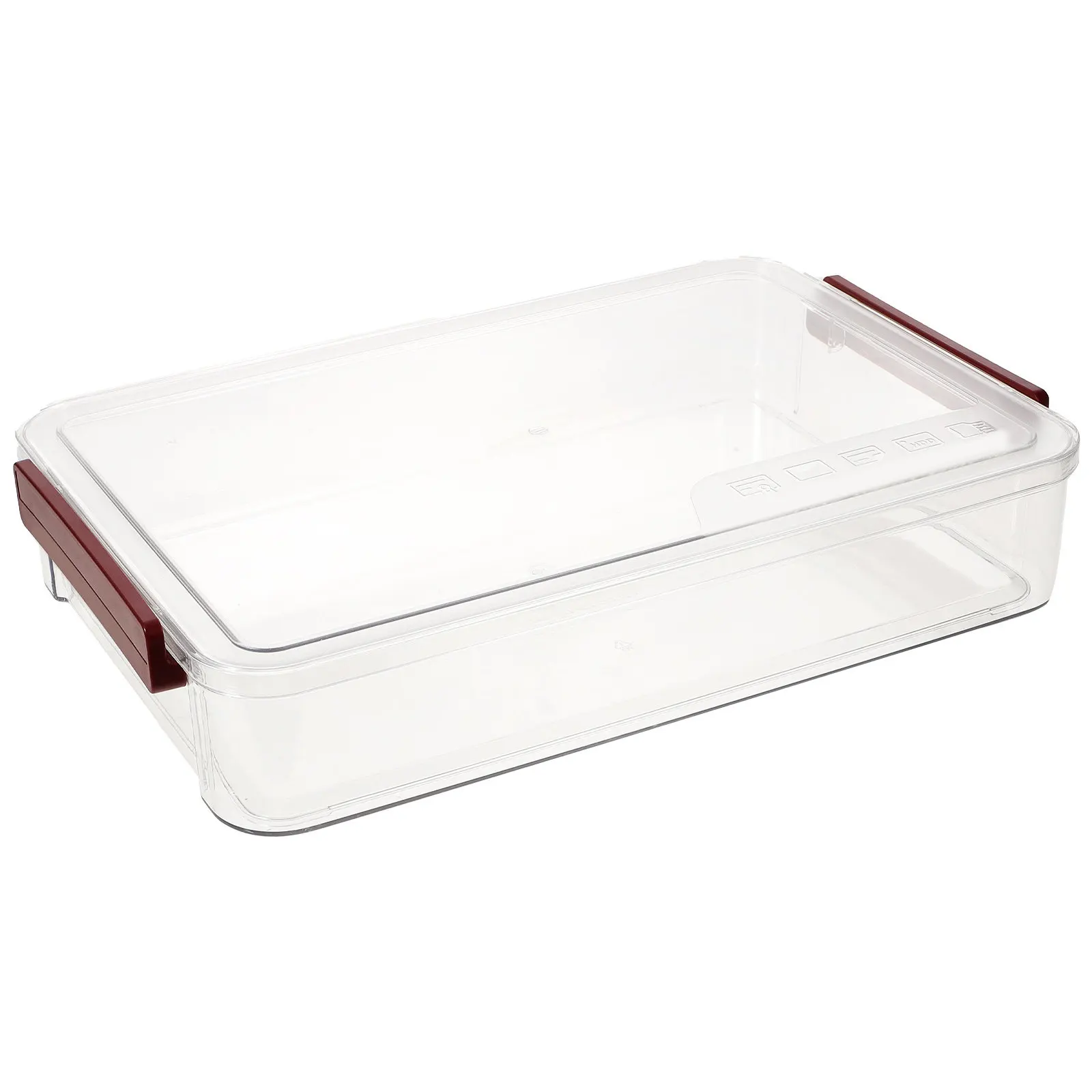 Portable Wear-Resistant Desktop File Organizer Box Transparent Document Storage Case Office File Storage Holder for Home School