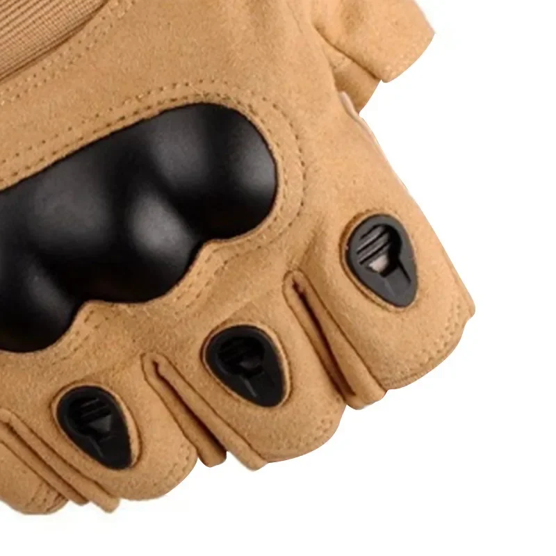 Guantes de medio dedo para hombre, guantes tácticos militares para exteriores, deportes, tiro, caza, Airsoft, motocicleta, ciclismo