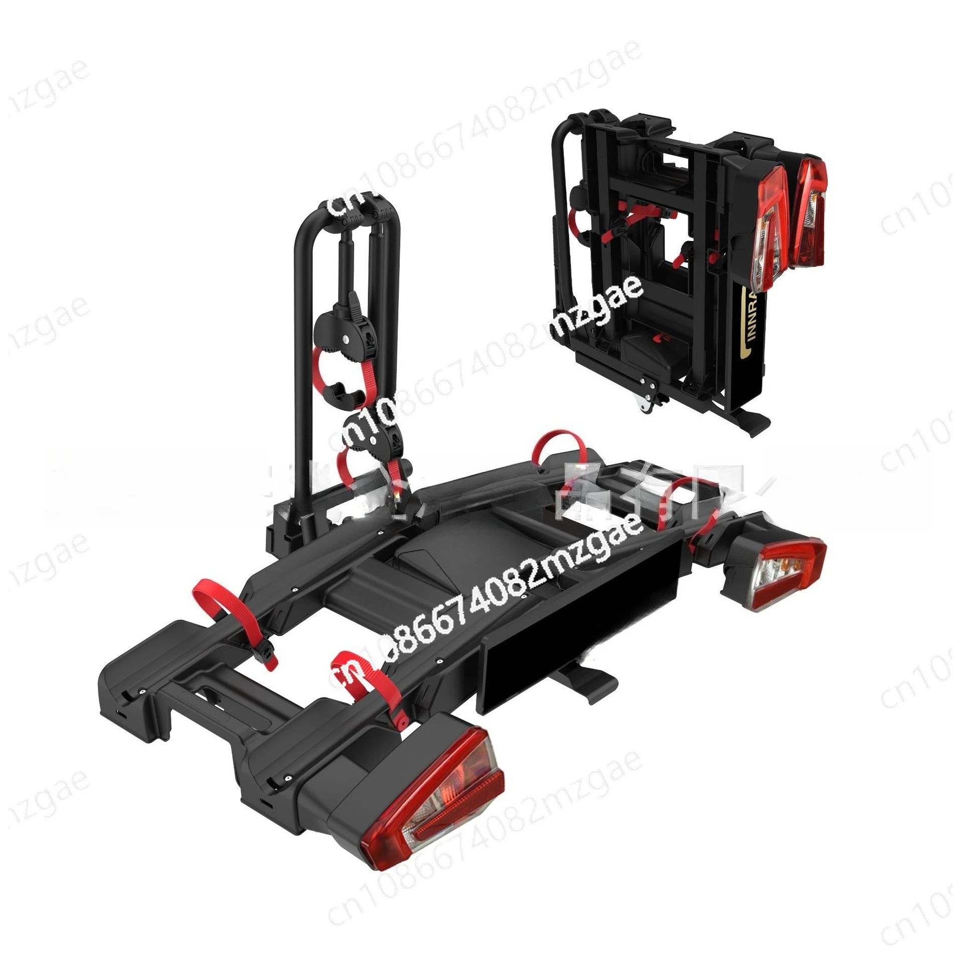 Universal New Design Popular Multifunctional  02-332 Foldable E-bike Carrier for  Tire Rack With Ramp