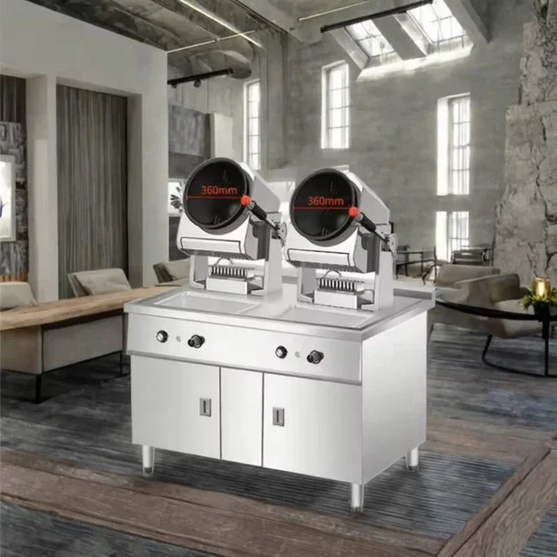 

Smart restaurant robot cooker automatic gas wok for commercial kitchens in hotels and restaurants