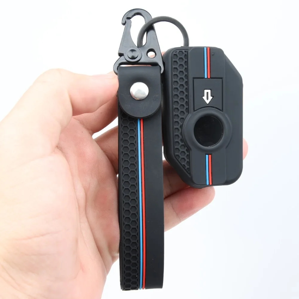 Protective Key Case For BMW R1250GS R1200GS C400X C400GT F750GS F850GS F900R F900XR K1600B K1600GT R1200RS with swivel clip