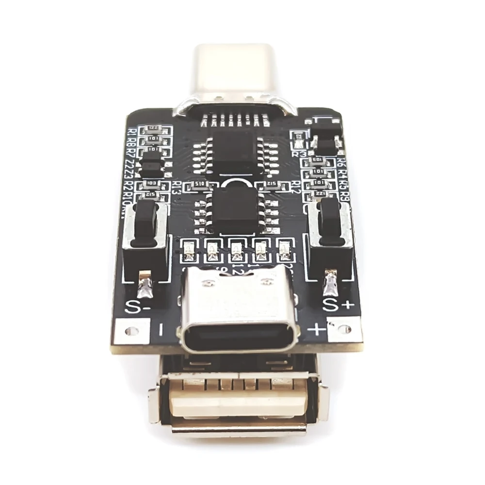 Diymore PD/QC Decoy Trigger Board USB Type-C 5V 9V 12V 15V 20V Batterij Snellaadmodule PD2.0 3.0 Snel Opladen Trigger