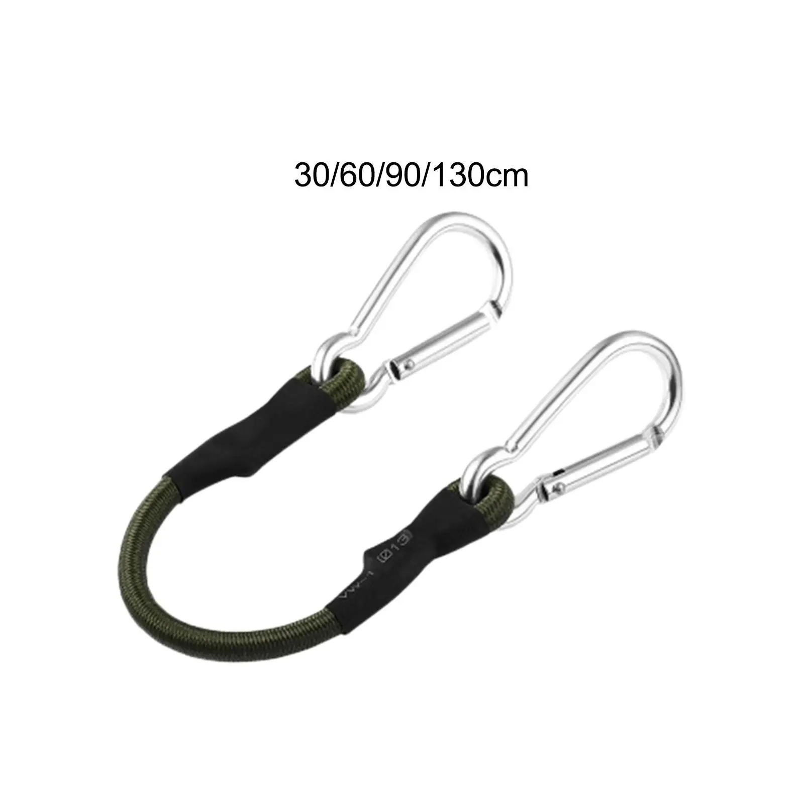 Carabiner Bungee Cord Sturdy Bungee Straps Cable for Car Trunks Transporting