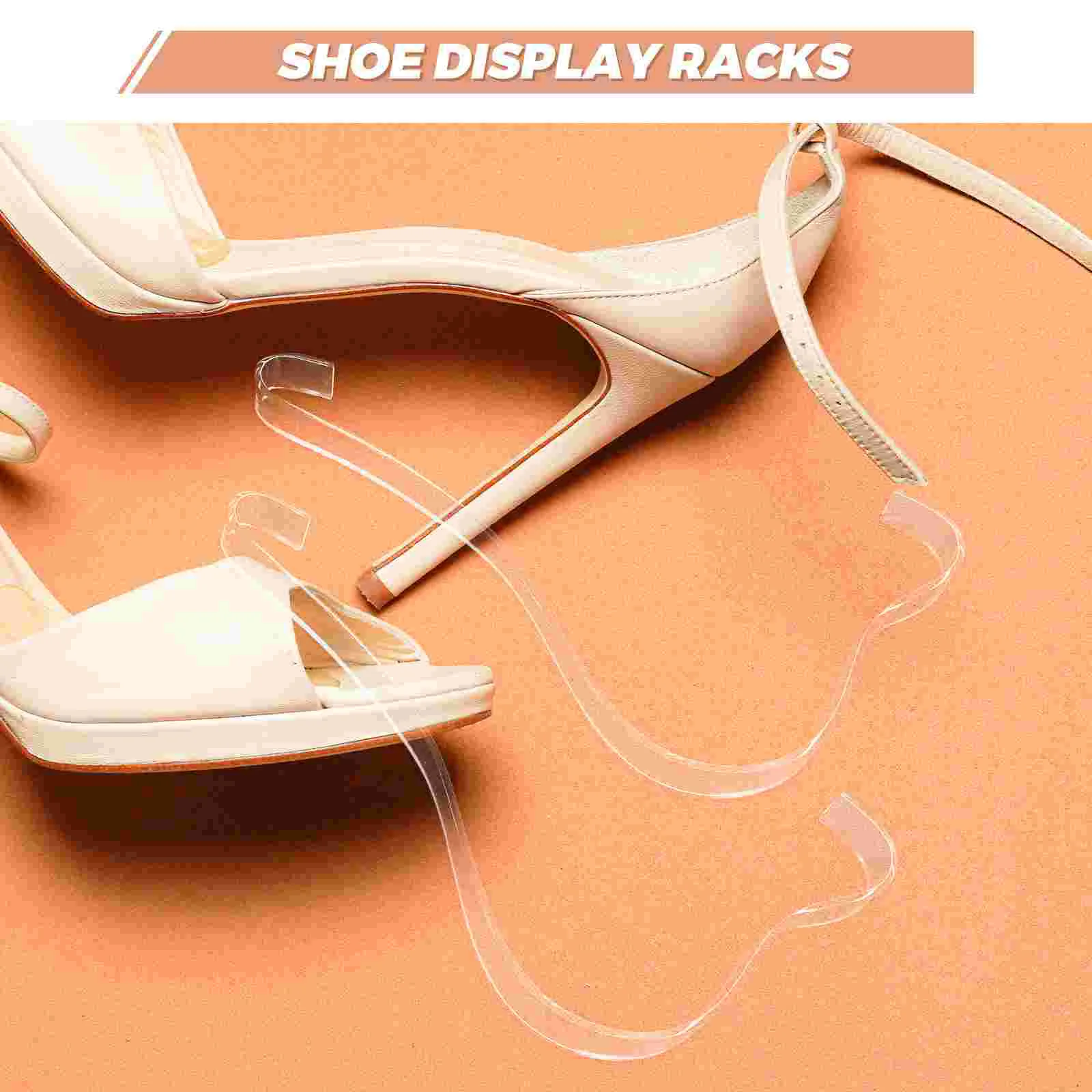 10 Pcs Sandal Rack High Heels Shelf Shoe Displaying Brackets Racks Shoe-rack Supports Holder Shoes