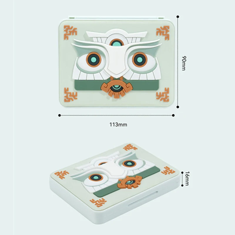 حافظة بطاقات للتبديل/OLED صندوق تخزين بطاقات الألعاب غلاف مغناطيسي واقي لبطاقات الألعاب حافظة لعبة الممالك الدموع