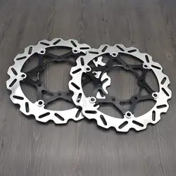 2PCS Front Brake Disc Rotor For Suzuki GSXS GSX-S 1000 GSX-S1000 GSXS1000 2016 2017 2018 2019 2020 2021 GSX1000 Katana 2020-2021