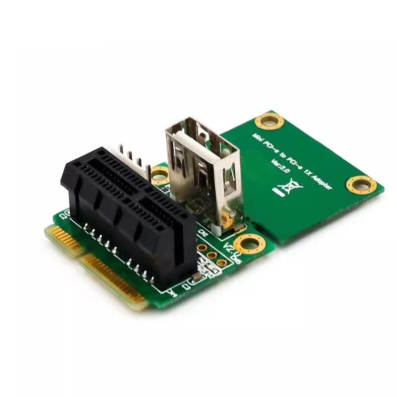 Mini PCI-E PCIE 1X Mutual Transfer Adapter Card PCI Express X1 Converter Board
