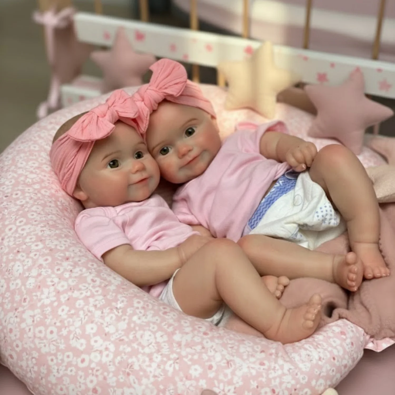リボーンドール     可愛らしい maddie かわいいですね フルソフトソリッドシリコン生まれ変わった赤ちゃん人形、塗装されてい