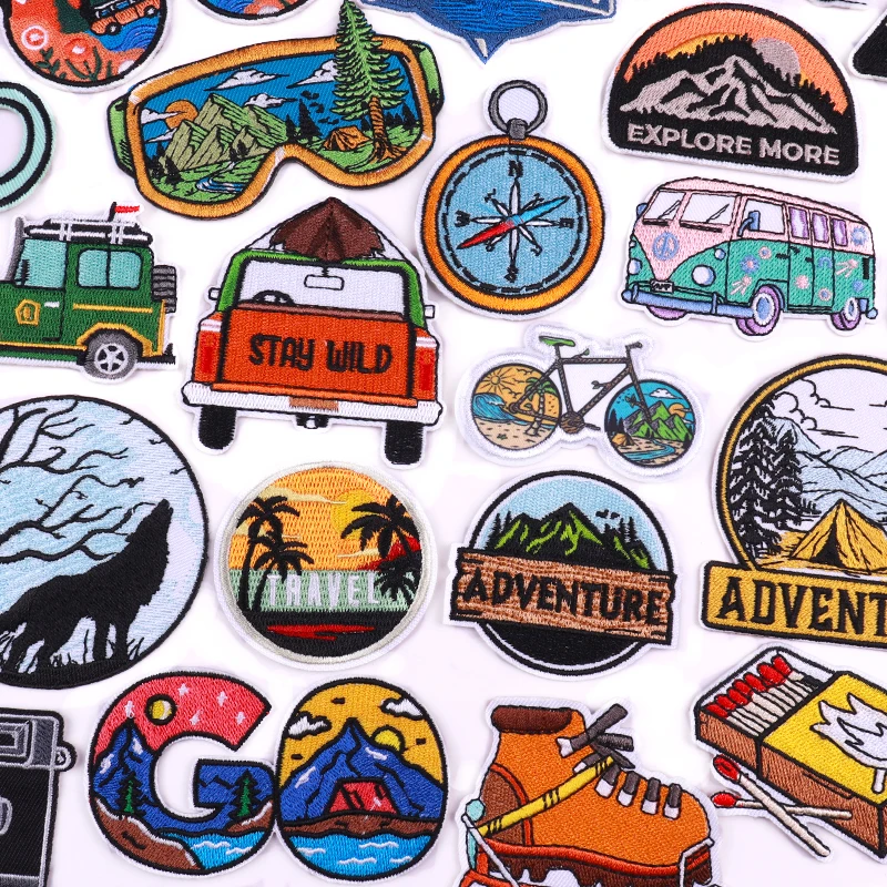 Приключенческие-вышитые-нашивки-для-одежды-нашивки-для-горного-кемпинга-автобуса-джипа-железные-нашивки-для-одежды-рюкзаков-шапок-шитья-своими-руками
